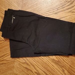 Haggar high waist black pants sz 6